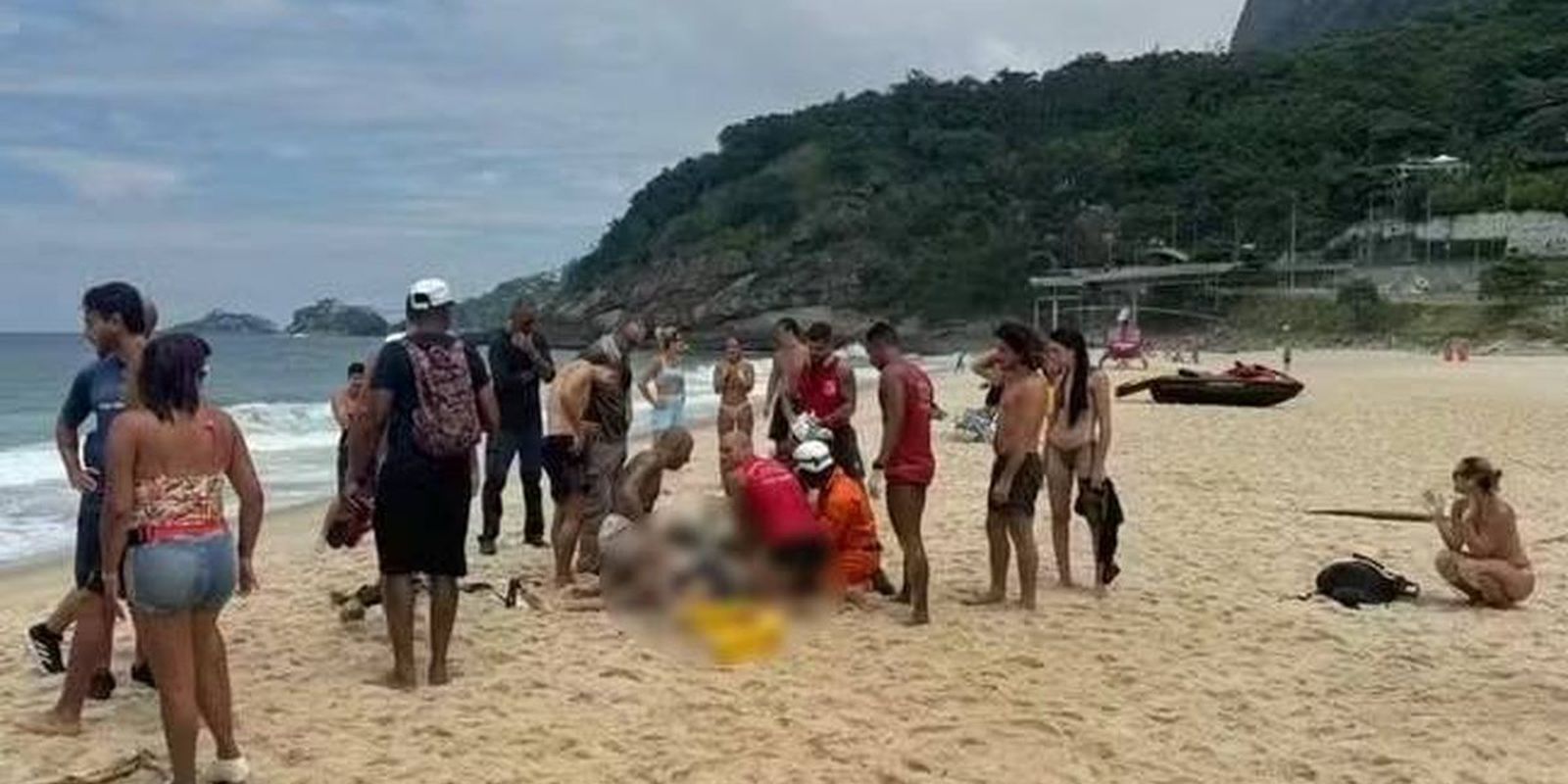 Queda de asa delta mata homem e fere mulher no Rio Queda de asa delta mata homem e fere mulher no Rio