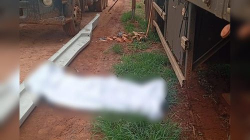 Trabalhador morre após ser atingido por vigas de concreto em Francisco Alves