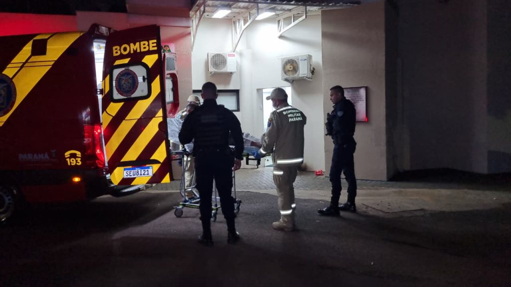 Jovem sofre queda de moto ao tentar fugir da Guarda Municipal em Cascavel