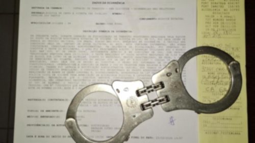 Condutor é detido após teste do bafômetro apontar 0,48 mg/L na PR-180