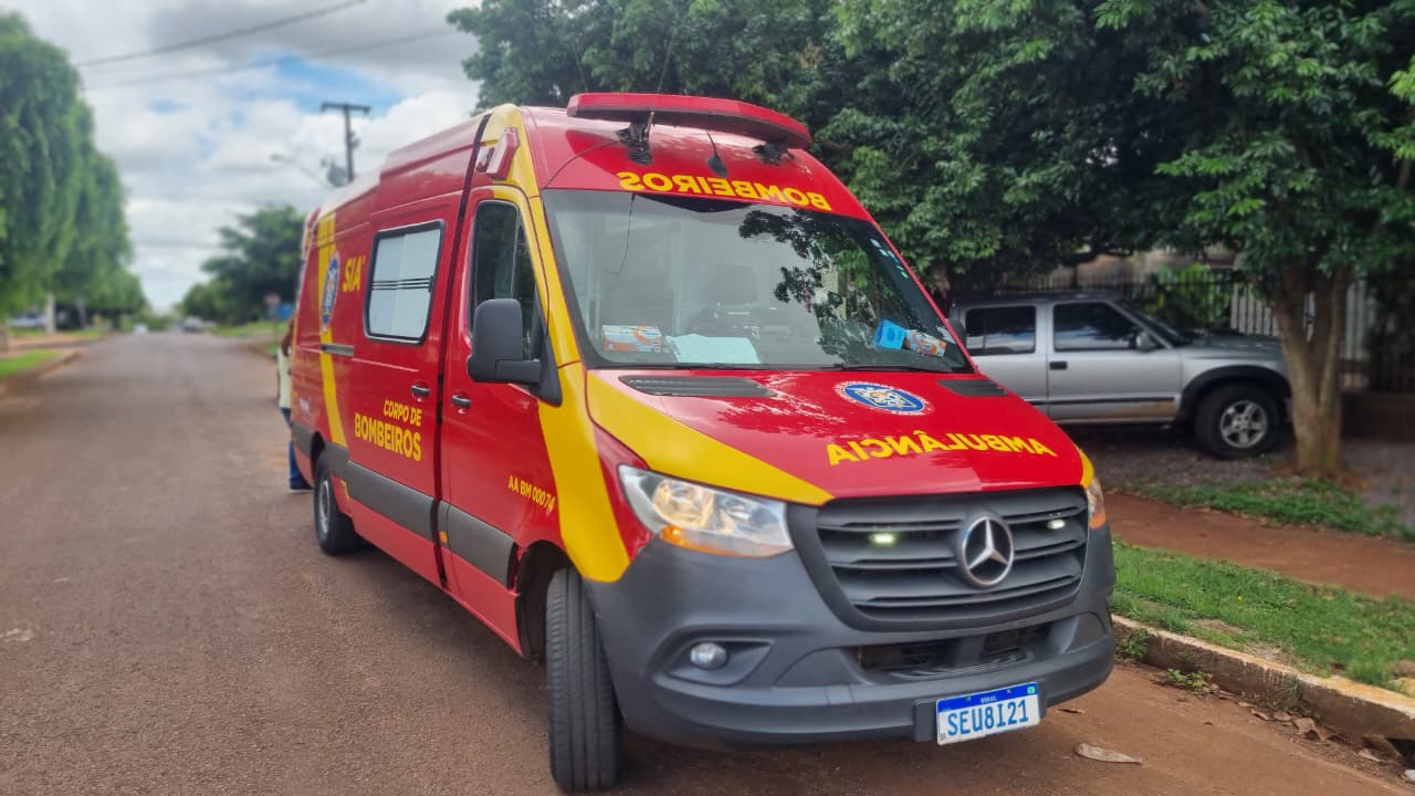 Homem de 81 anos sofre queda em residência no Bairro Morumbi Homem de 81 anos sofre queda em residência no Bairro Morumbi