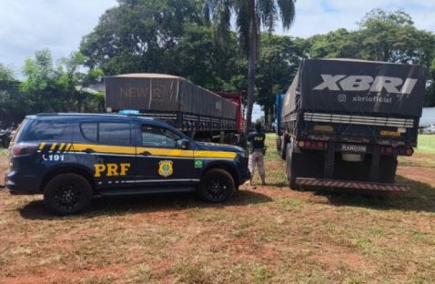 PRF reforça fiscalização de veículos estrangeiros nas rodovias federais PRF reforça fiscalização de veículos estrangeiros nas rodovias federais