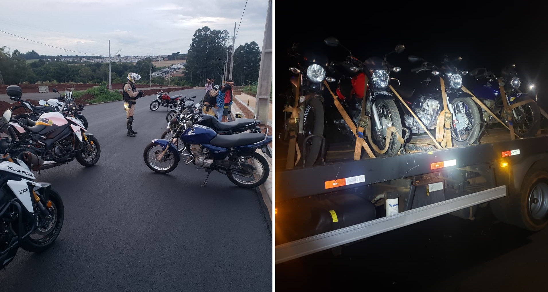Ação do 6º BPM aborda 21 pessoas e emite mais de 50 multas na Região Norte de Cascavel