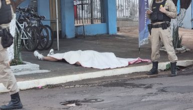 Imagem referente a Homem morto a tiros no Santo Onofre é identificado