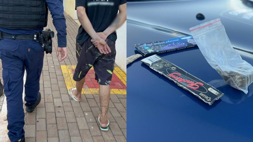 Homem é detido por posse de maconha no Terminal Leste, em Cascavel