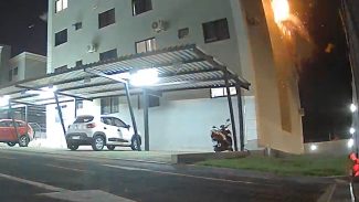 Vídeo mostra explosão em apartamento em Foz do Iguaçu