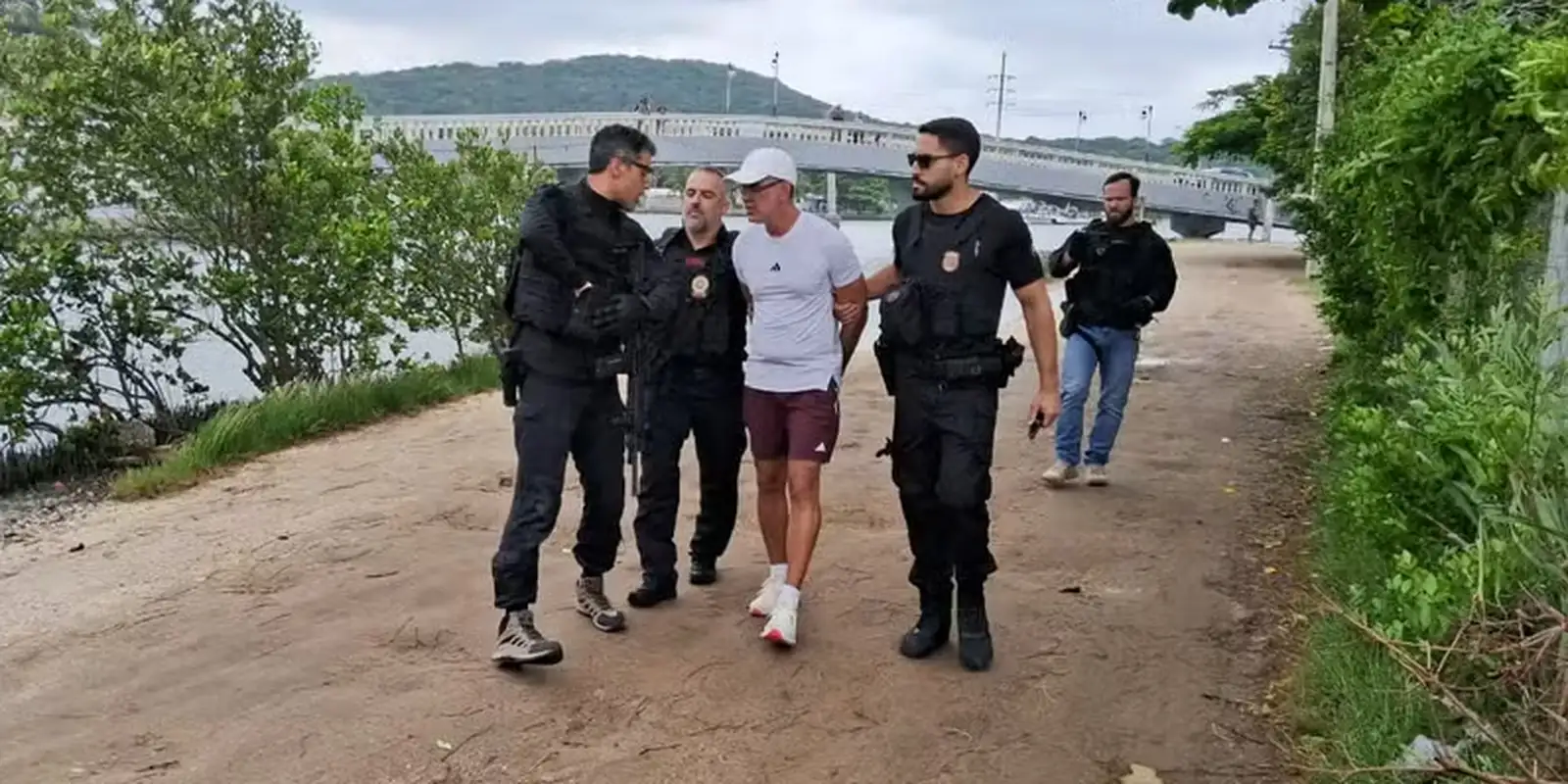 Ação da PF e da Polícia Civil do Rio prende bicheiro Adilsinho Imagem referente a Ação da PF e da Polícia Civil do Rio prende bicheiro Adilsinho