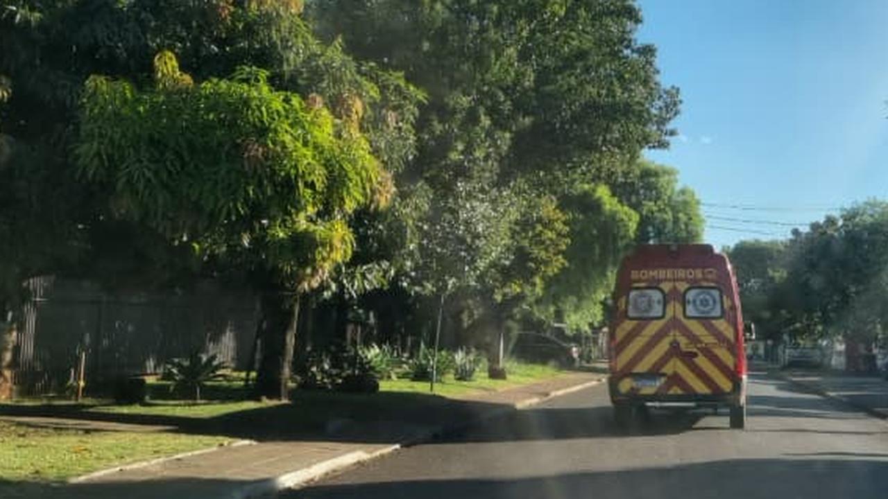 Criança é socorrida pelo Siate na Rua dos Lusíadas