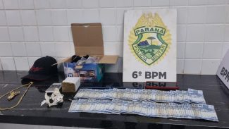 Polícia encontra droga, dinheiro e celulares na casa de homem que baleou mulher em Cascavel