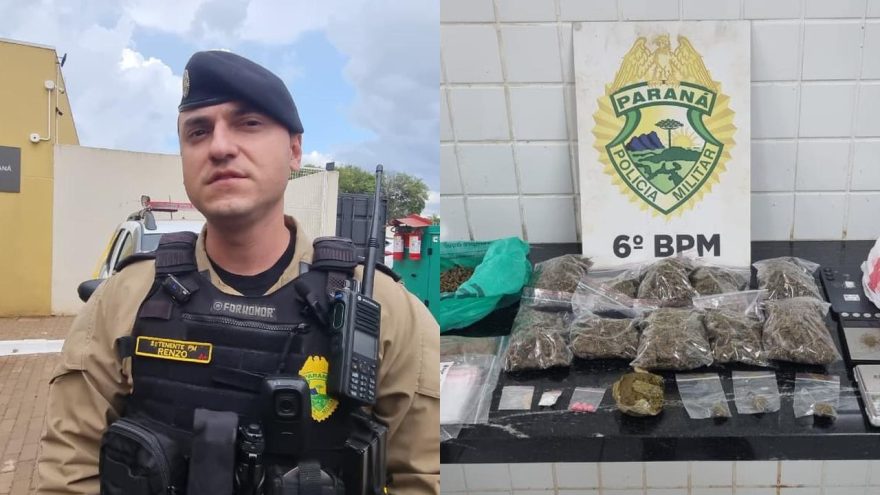 Tenente conta detalhes sobre ação contra o tráfico de drogas no Brasmadeira