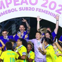 Imagem referente a Brasil é campeão sul-americano sub-20 feminino