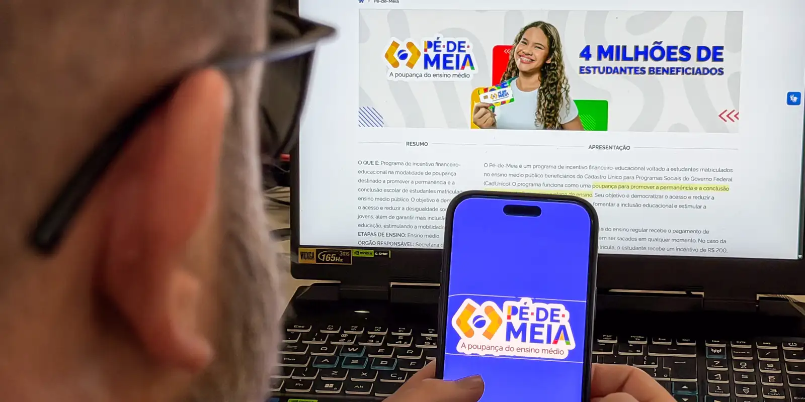 Pé-de-Meia: governo credita pagamento para nascidos em maio e junho Pé-de-Meia: governo credita pagamento para nascidos em maio e junho