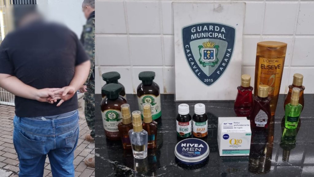 Homem é detido após tentar furtar R$ 433 em produtos de supermercado na Tancredo Neves