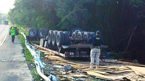 Motorista de 35 anos morre em grave acidente na BR-376