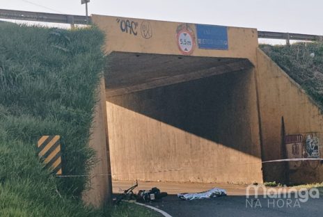 Grave acidente entre moto e bicicleta deixa um morto em Marialva