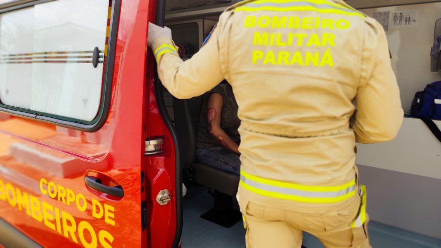 Mulher tem braço esfolado em acidente de trânsito no Interlagos