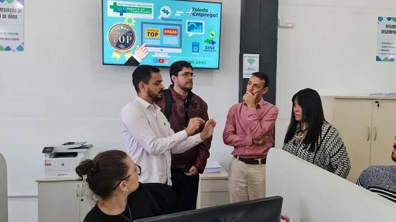 Confira as vagas de emprego disponíveis em Toledo nesta sexta-feira Imagem referente a Confira as vagas de emprego disponíveis em Toledo nesta sexta-feira