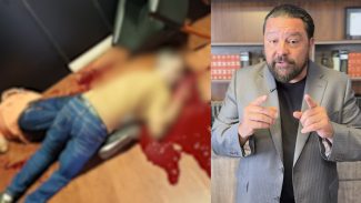 Defesa sustenta que pai e filho morreram após disparos com a própria arma durante luta corporal