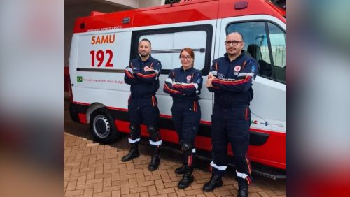 Homem é reanimado por equipe do SAMU em Marechal Cândido Rondon Homem é reanimado por equipe do SAMU em Marechal Cândido Rondon