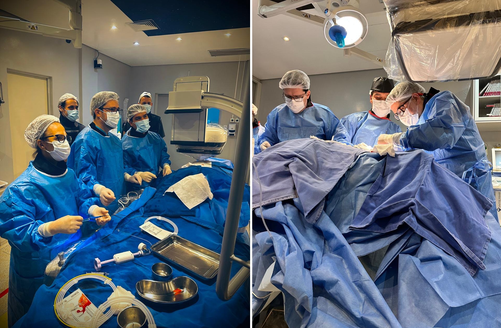 Hospital Universitário do Oeste do Paraná realiza cirurgia inédita de aneurisma de aorta