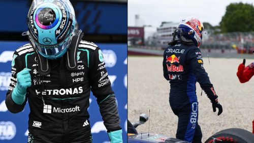 Russell conquista pole no GP da Austrália; Verstappen bate e fica fora da classificação Russell conquista pole no GP da Austrália; Verstappen bate e fica fora da classificação