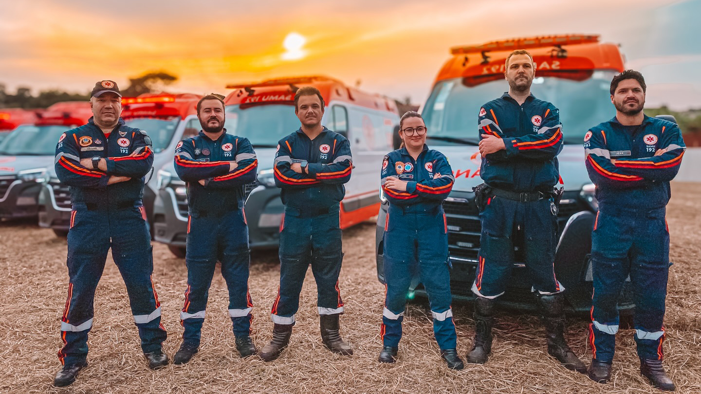 Seis novas ambulâncias reforçam a frota do SAMU em Cascavel Seis novas ambulâncias reforçam a frota do SAMU em Cascavel