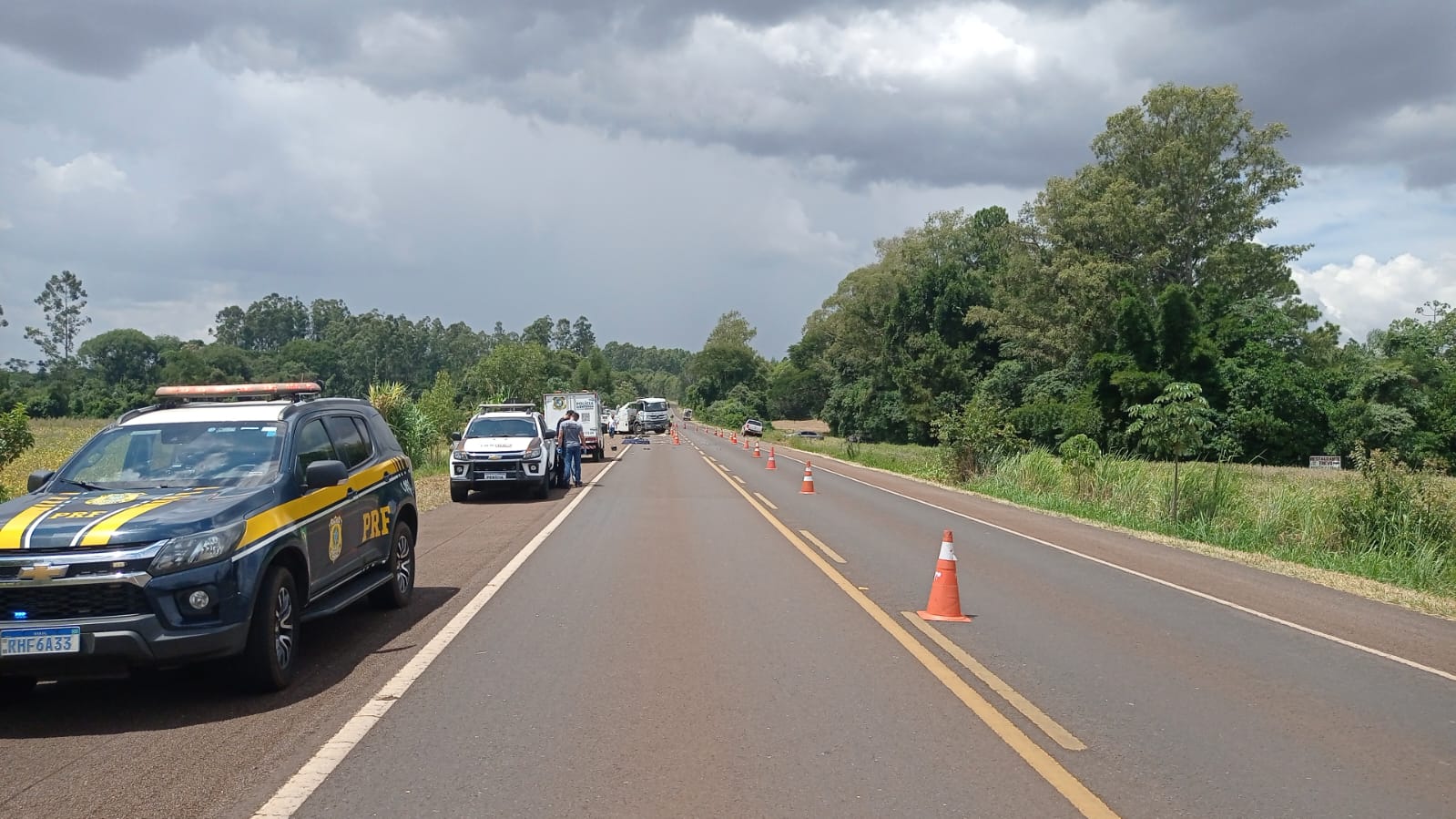 Motociclista de 60 anos morre tragicamente após acidente contra motorhome na BR-369