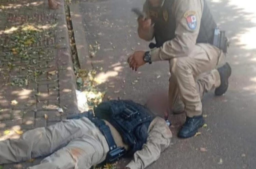 Policial militar é atropelado durante tentativa abordagem em caso de violência doméstica