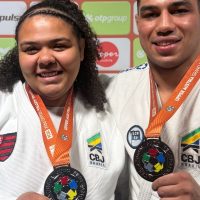 Imagem referente a Com mais 2 pódios, Brasil encerra Grand Prix de judô com 6 medalhas