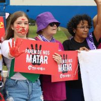 Imagem referente a Protestos contra a violência de gênero tomam o Brasil neste 8 de março