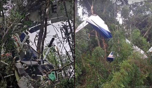 Piloto morre após queda de avião durante chuva forte no Paraná Piloto morre após queda de avião durante chuva forte no Paraná