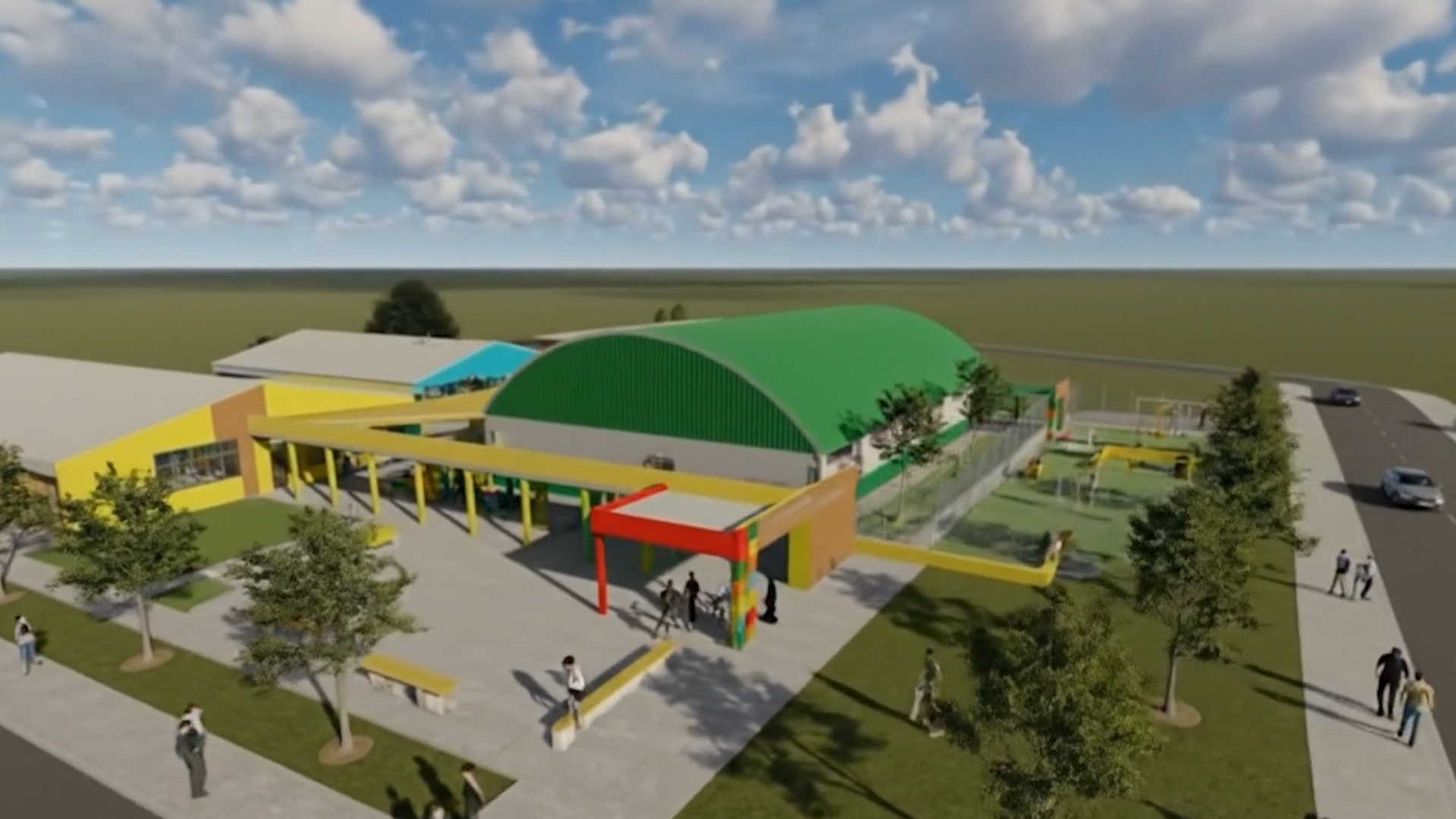 Prefeitura inicia Painel de Gestão 2026 com ordem de serviço para a reforma da escola do Guarujá Imagem referente a Prefeitura inicia Painel de Gestão 2026 com ordem de serviço para a reforma da escola do Guarujá