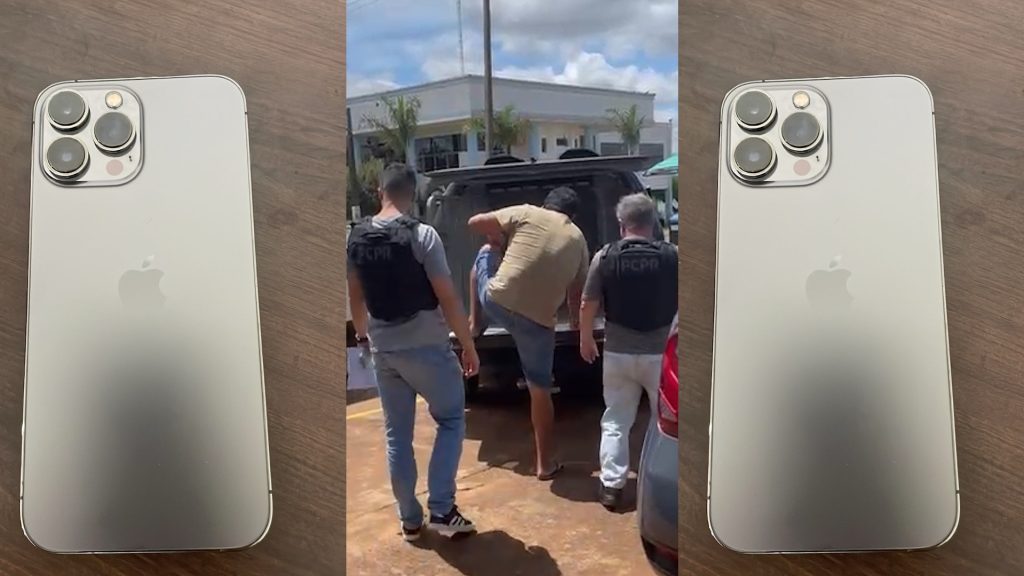 Homem é preso em flagrante por receptação de iPhone furtado em Santa Tereza do Oeste