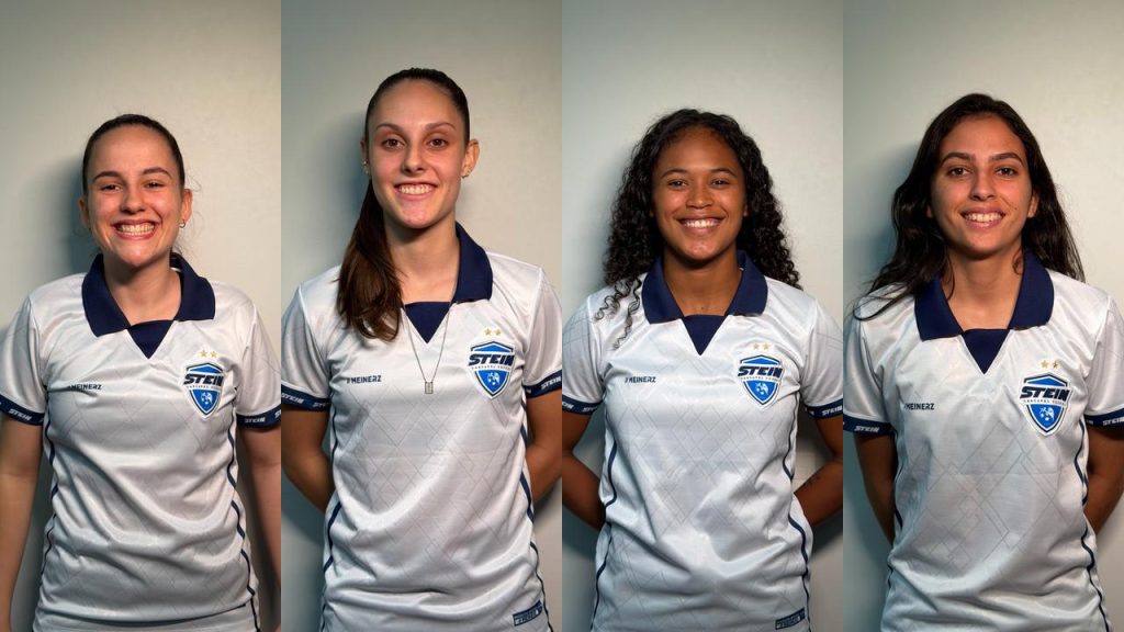 Da base: Dani Tigrinhos, Debora, Evelyn e Marianny integram elenco adulto do Stein Cascavel Futsal