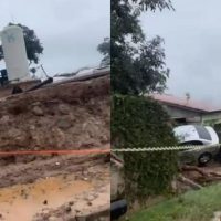 Imagem referente a Rompimento de reservatório da Sabesp provoca uma morte em Mairiporã
