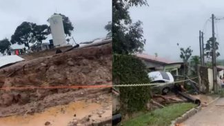 Rompimento de reservatório da Sabesp provoca uma morte em Mairiporã