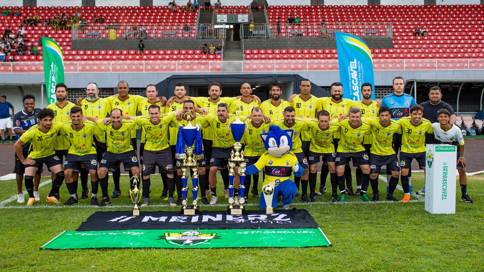 Cia do Evento F.C conquista título da Supercopa Metropolitana Sênior Quarentinha em Cascavel