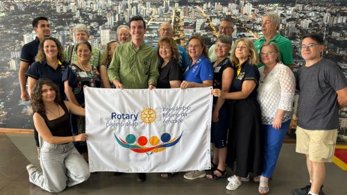 Rotarianos de três países visitam Cascavel e destacam potencial econômico da cidade Rotarianos de três países visitam Cascavel e destacam potencial econômico da cidade
