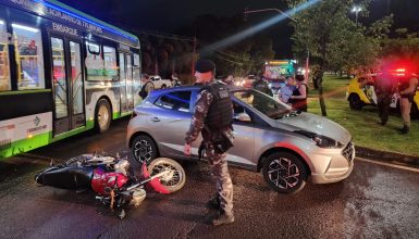 Imagem referente a Motociclista é preso após perseguição policial por vários bairros de Cascavel