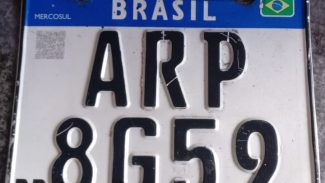 Imagem referente a Foi encontrada uma placa no bairro Clarito