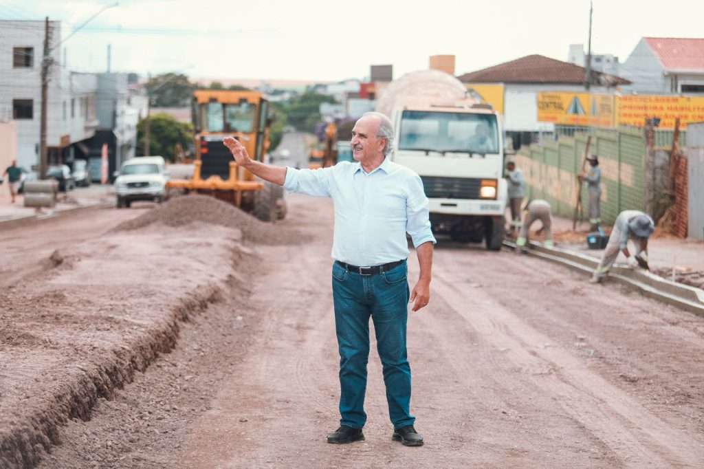 Com trabalho efetivo, obra do binário da JK X Flamboyant avança e já está mais de um terço concluída