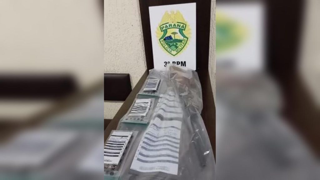 Polícia apreende espingarda e celulares após diligências por roubo em Sulina interior do Paraná