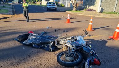 Imagem referente a Motociclista morto no Coqueiral é identificado como Davi Henrique Vargas Daldin