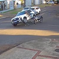 Imagem referente a Vídeo mostra violenta colisão que tirou a vida de Davi Henrique Vargas Daldin