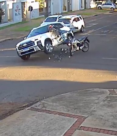Imagem referente a Vídeo mostra violenta colisão que tirou a vida de Davi Henrique Vargas Daldin