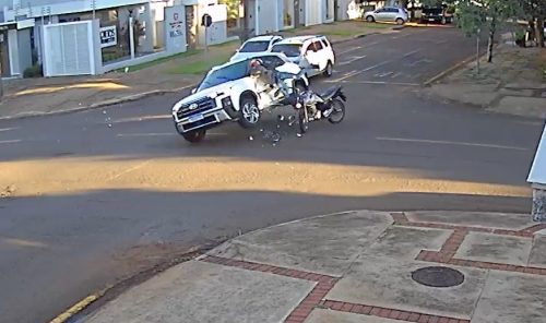 Vídeo mostra violenta colisão que tirou a vida de Davi Henrique Vargas Daldin