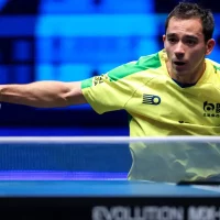 Imagem referente a Calderano bate croata e vai às quartas de WTT WTT Champions, na China