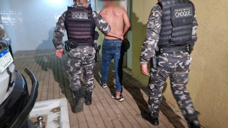 Choque prende foragido da Justiça no bairro Alto Alegre