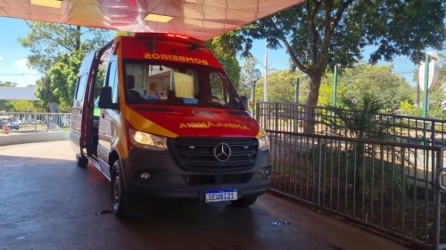 Gestante é socorrida e encaminhada ao Hospital Universitário