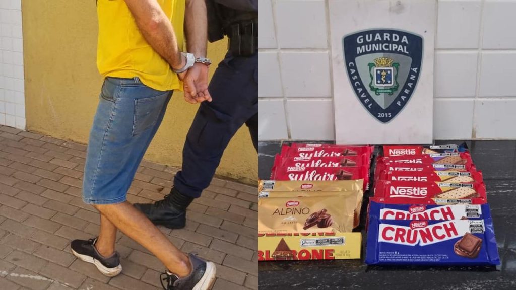 Páscoa cancelada: Homem é detido após tentar furtar chocolates